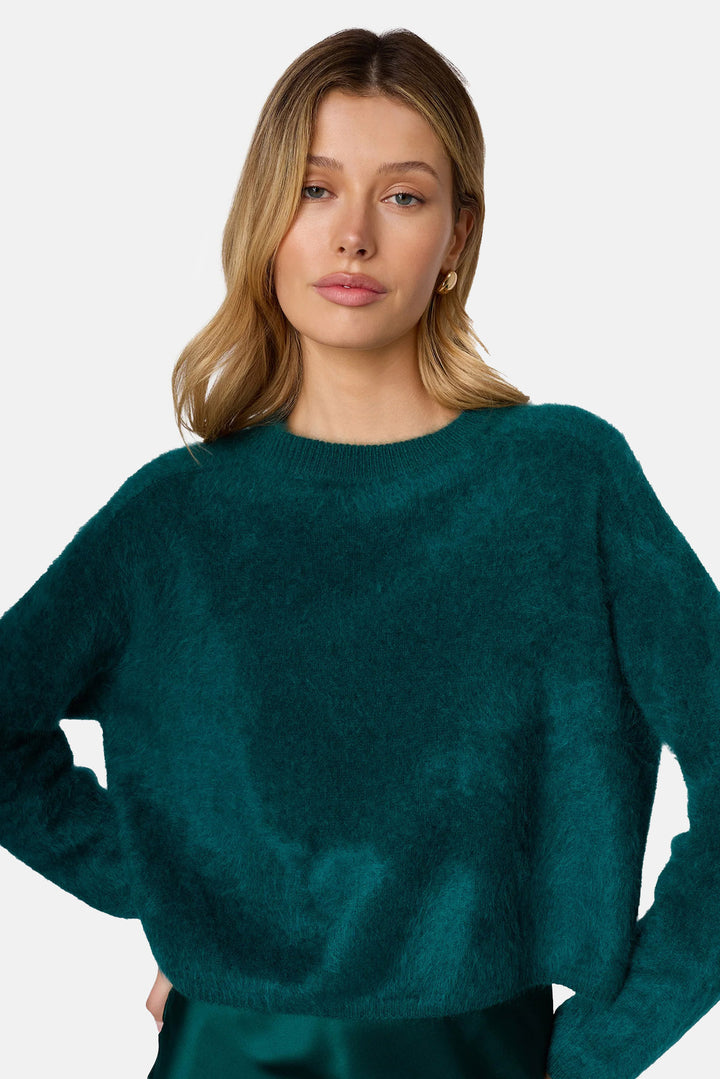 Niall Cashmere Sweater Dark Green
