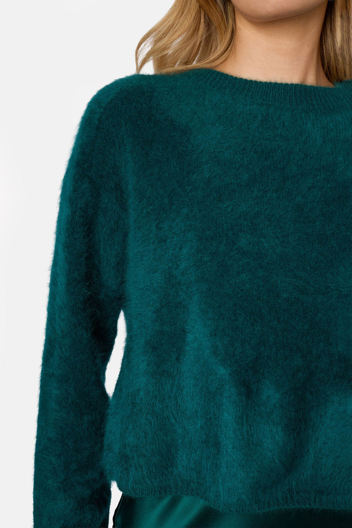 Niall Cashmere Sweater Dark Green