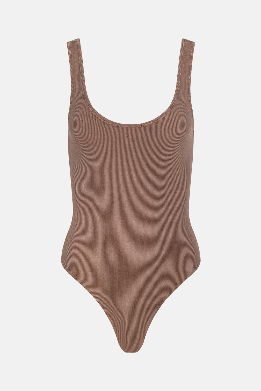 Nica Scoopneck Bodysuit Hazelnut