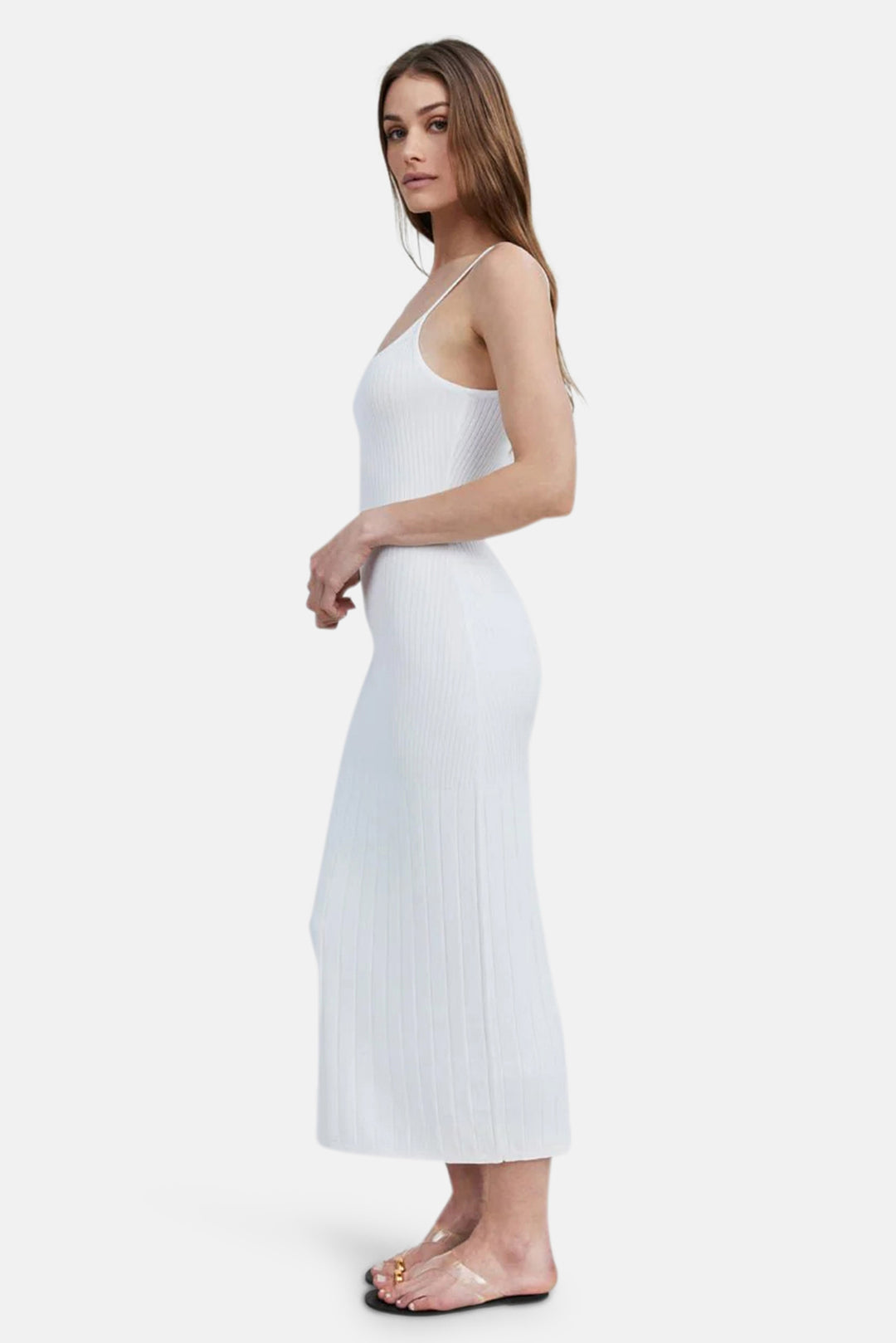 Noel Dress Optic White