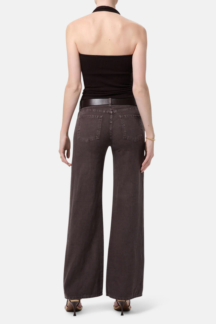 Nora Trouser Leg in Charcoal