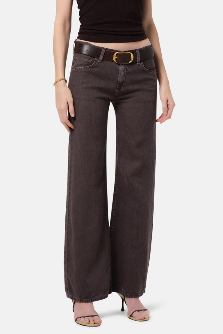 Nora Trouser Leg in Charcoal