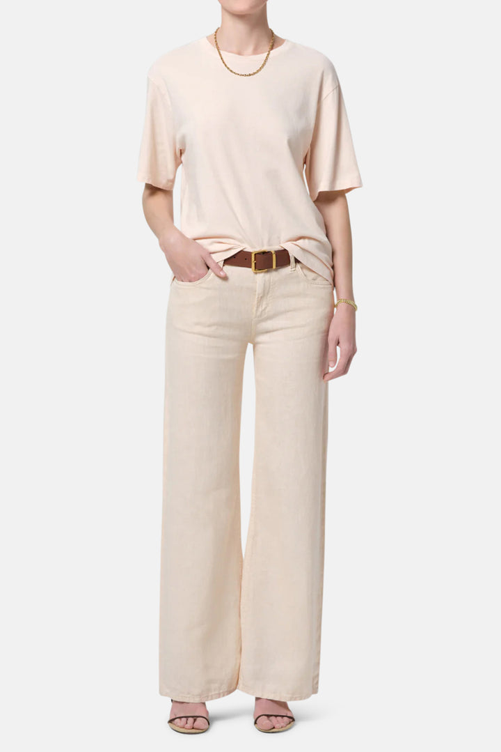 Nora Trouser Leg in Vanilla
