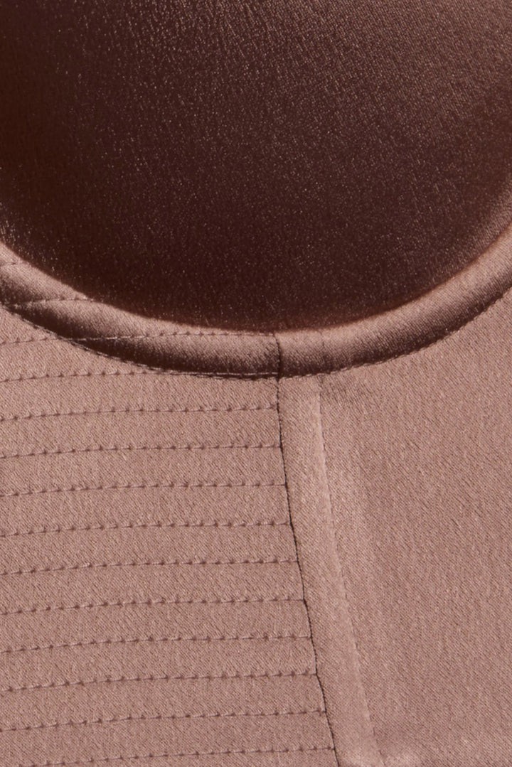Nysa Bustier Top Mocha Tan
