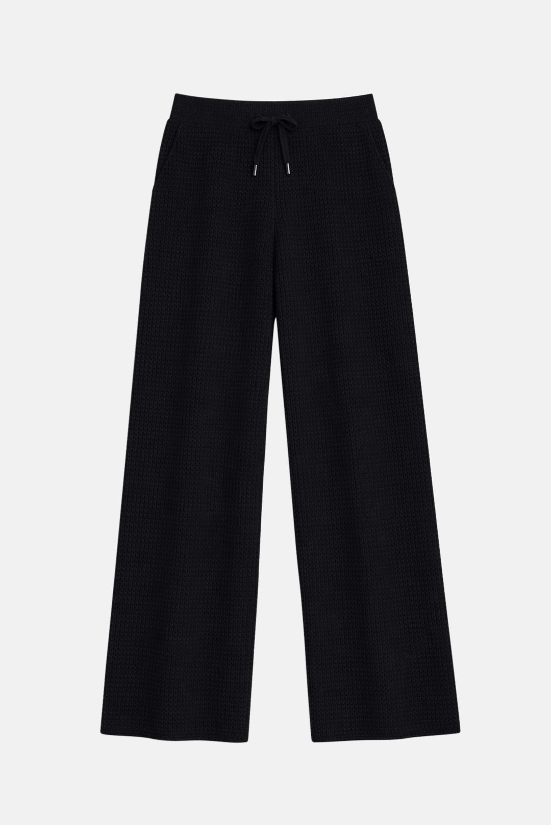 Kennedy Cashmere Waffle Pants Charcoal