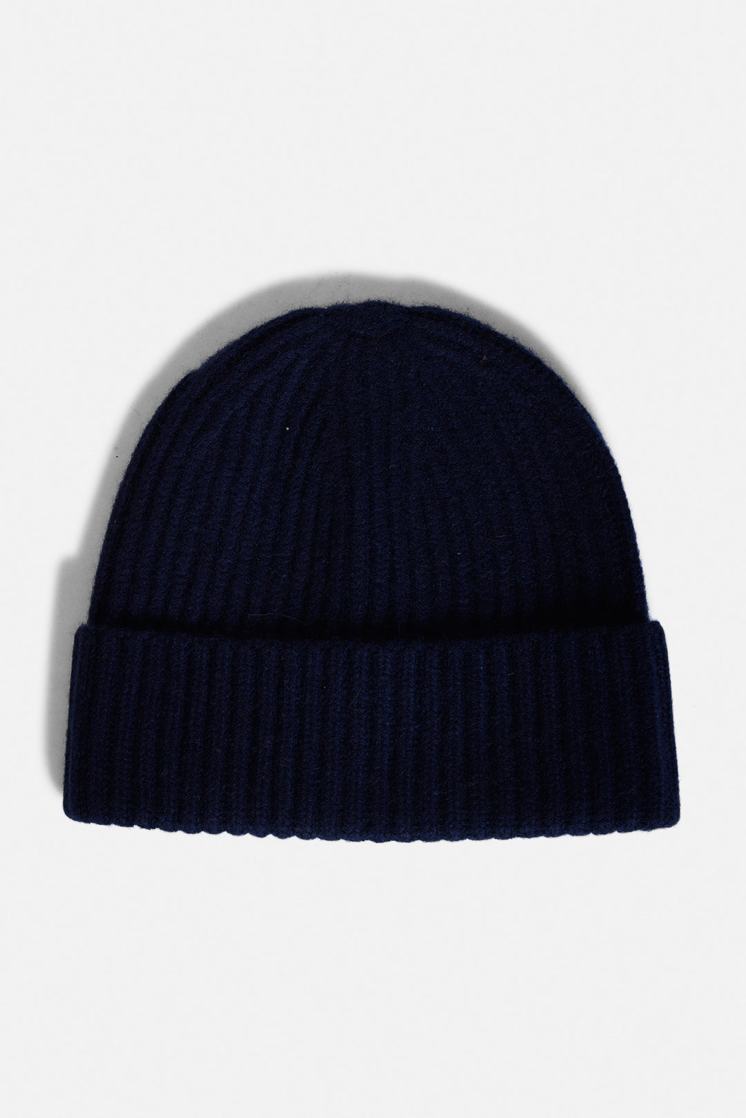 Cashmere Cuff Beanie Navy