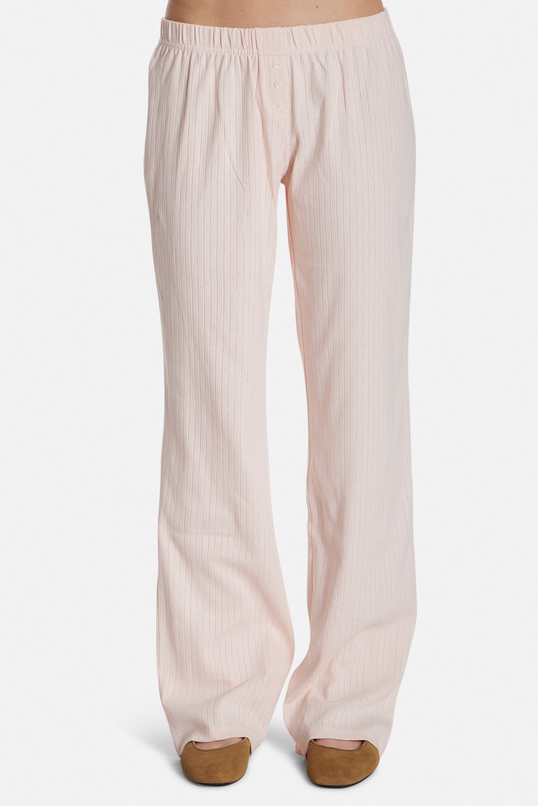 Pointelle Pant Pink