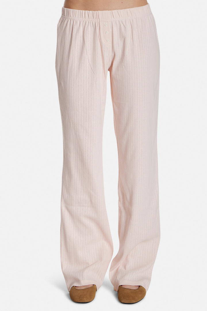Pointelle Pant Pink