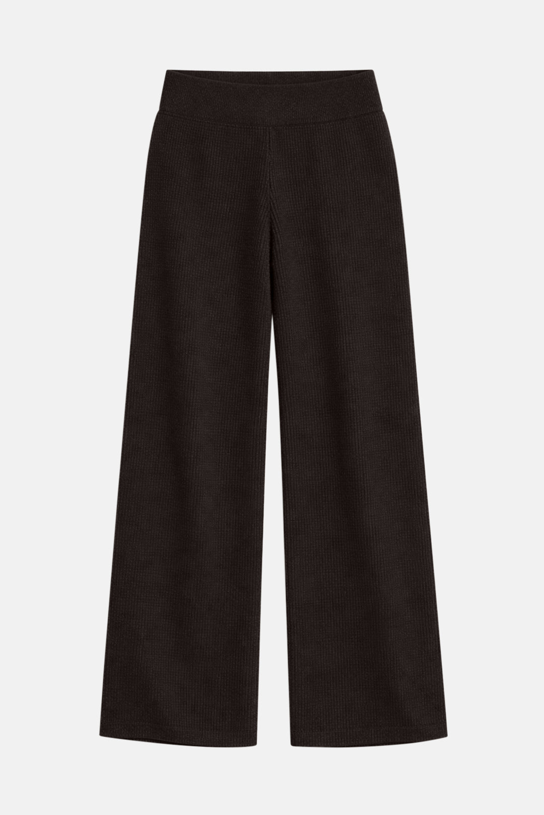 Kennedy Cashmere Waffle Pants Brown