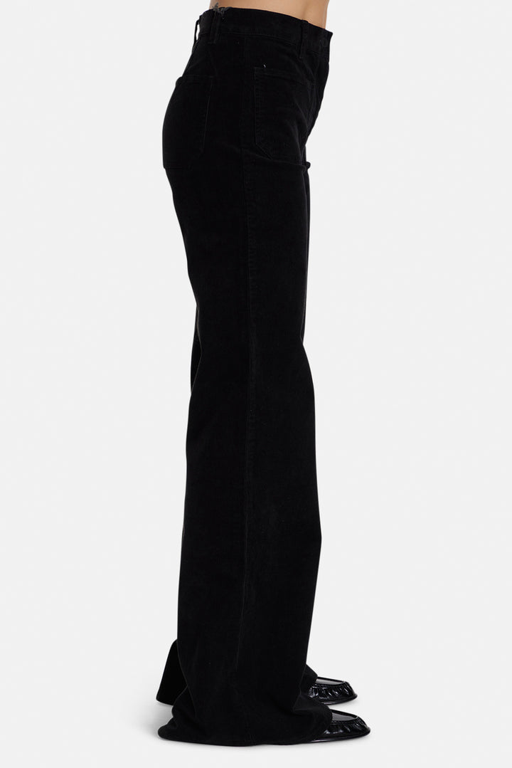 Florence Corduroy Pant Jet Black