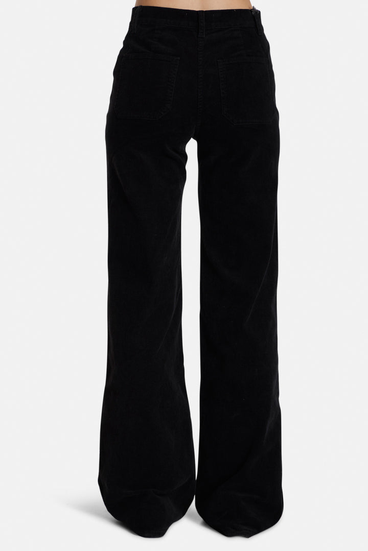 Florence Corduroy Pant Jet Black