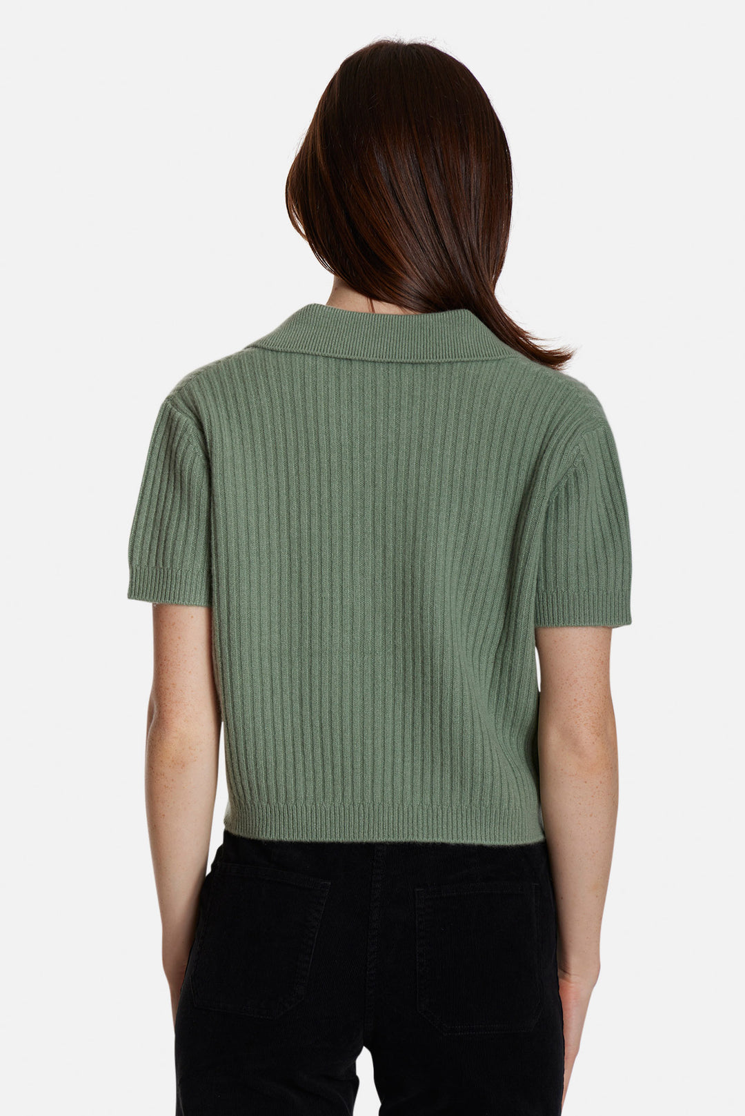 Farrah Short Sleeve Polo Sage