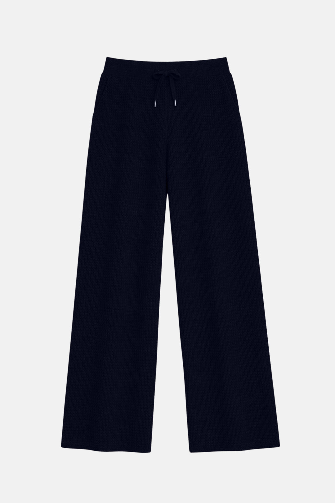 Kennedy Cashmere Waffle Pants Navy