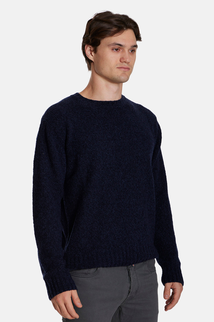 Grainy Crew Navy