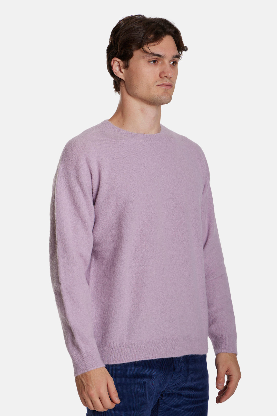 Girocollo Misto Alpaca Crewneck Violet