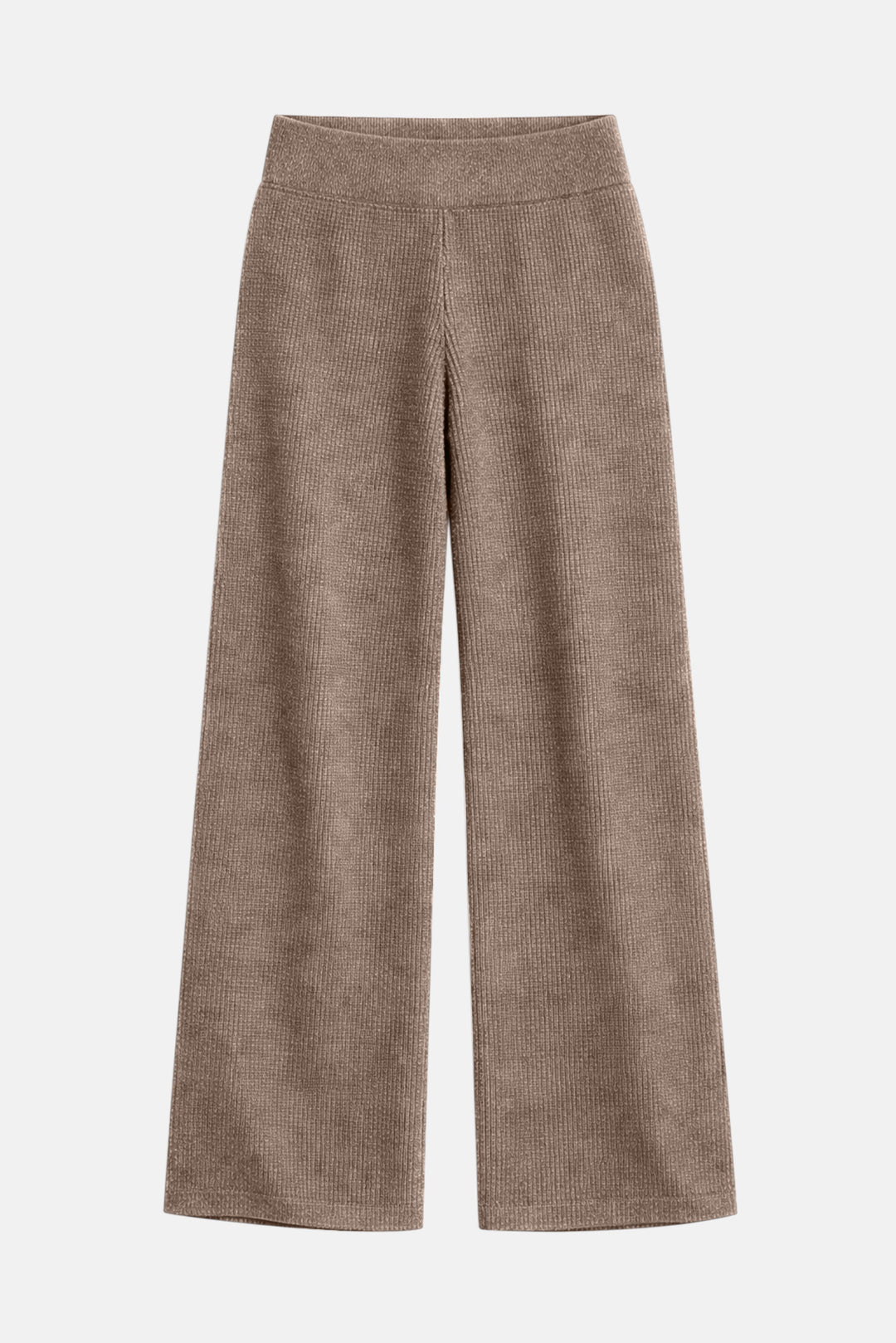 Kennedy Cashmere Waffle Pants Beige