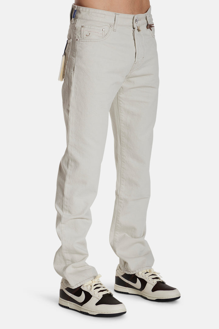 Edo Limited 12.5oz Selvedge Denim Light Grey