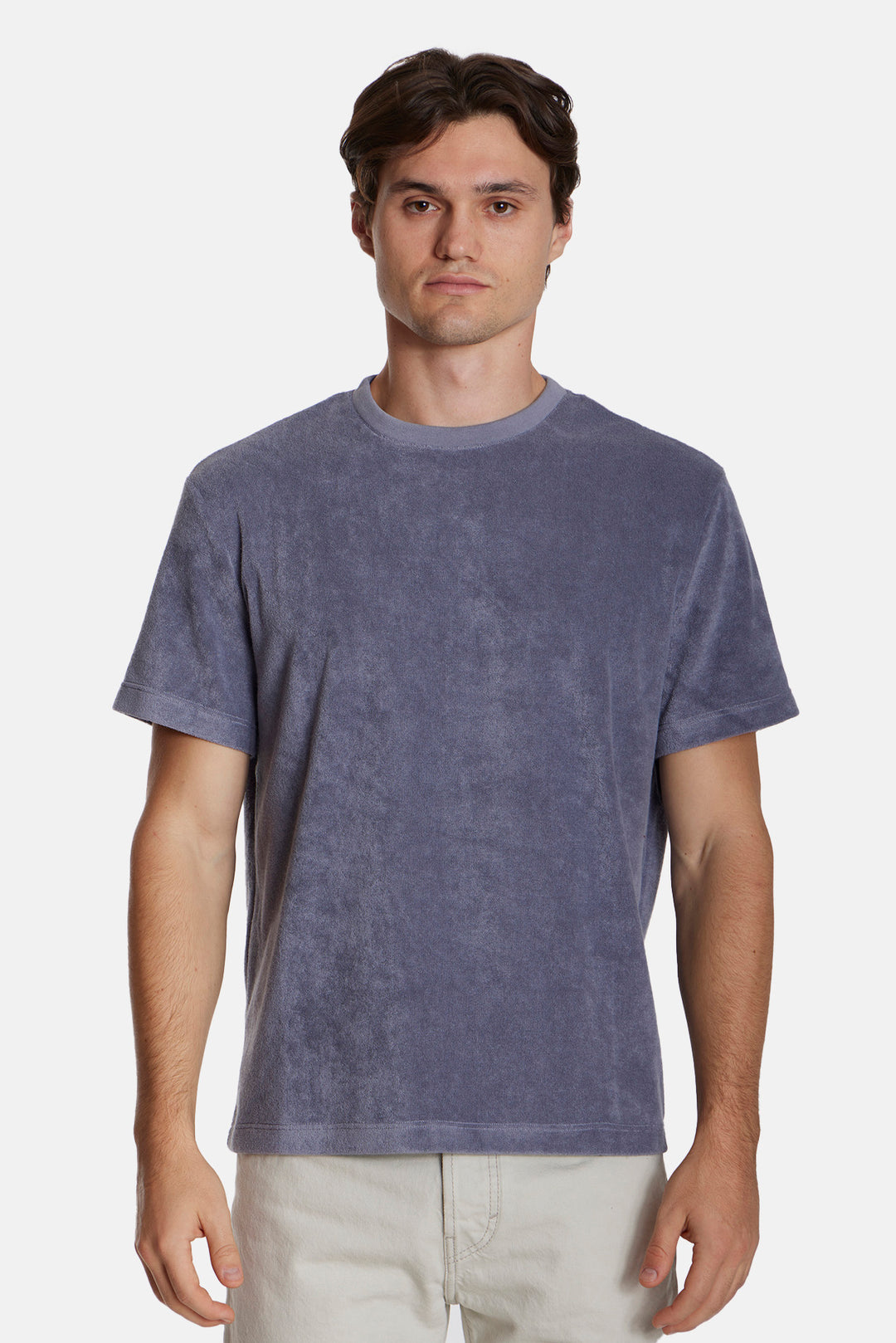 Classic Terry Tee Mink Grey