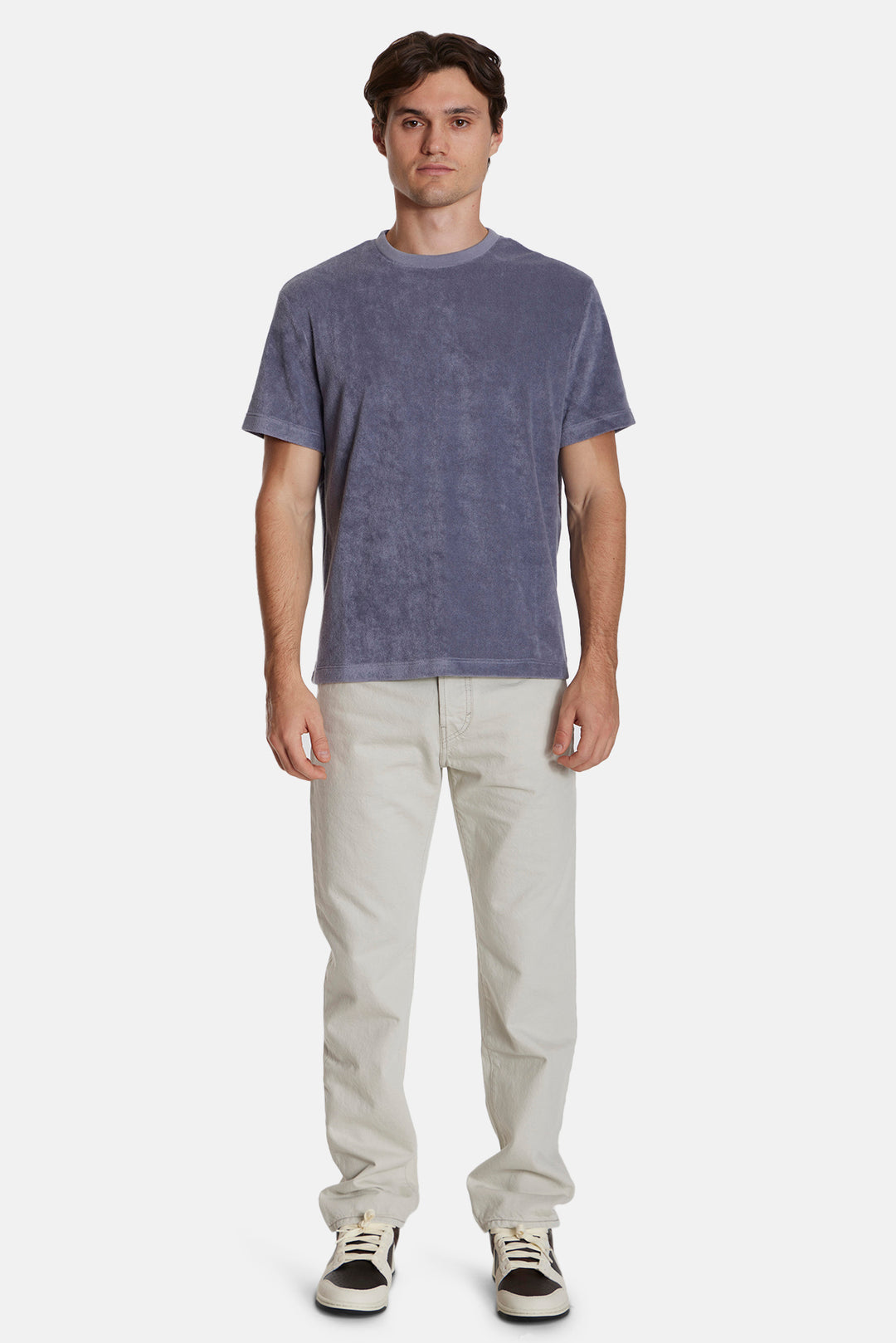 Classic Terry Tee Mink Grey