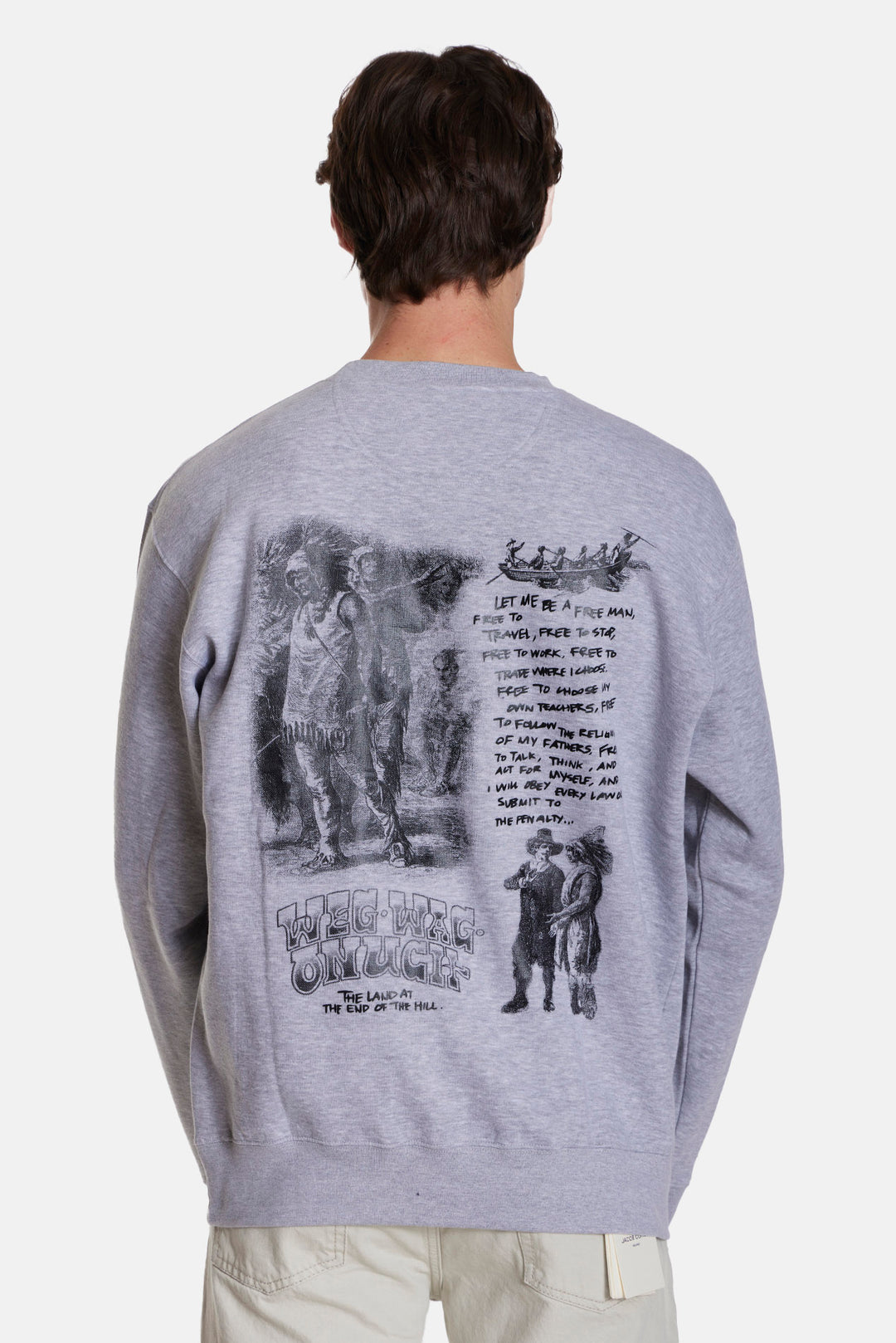 Chief Crewneck Heather Grey