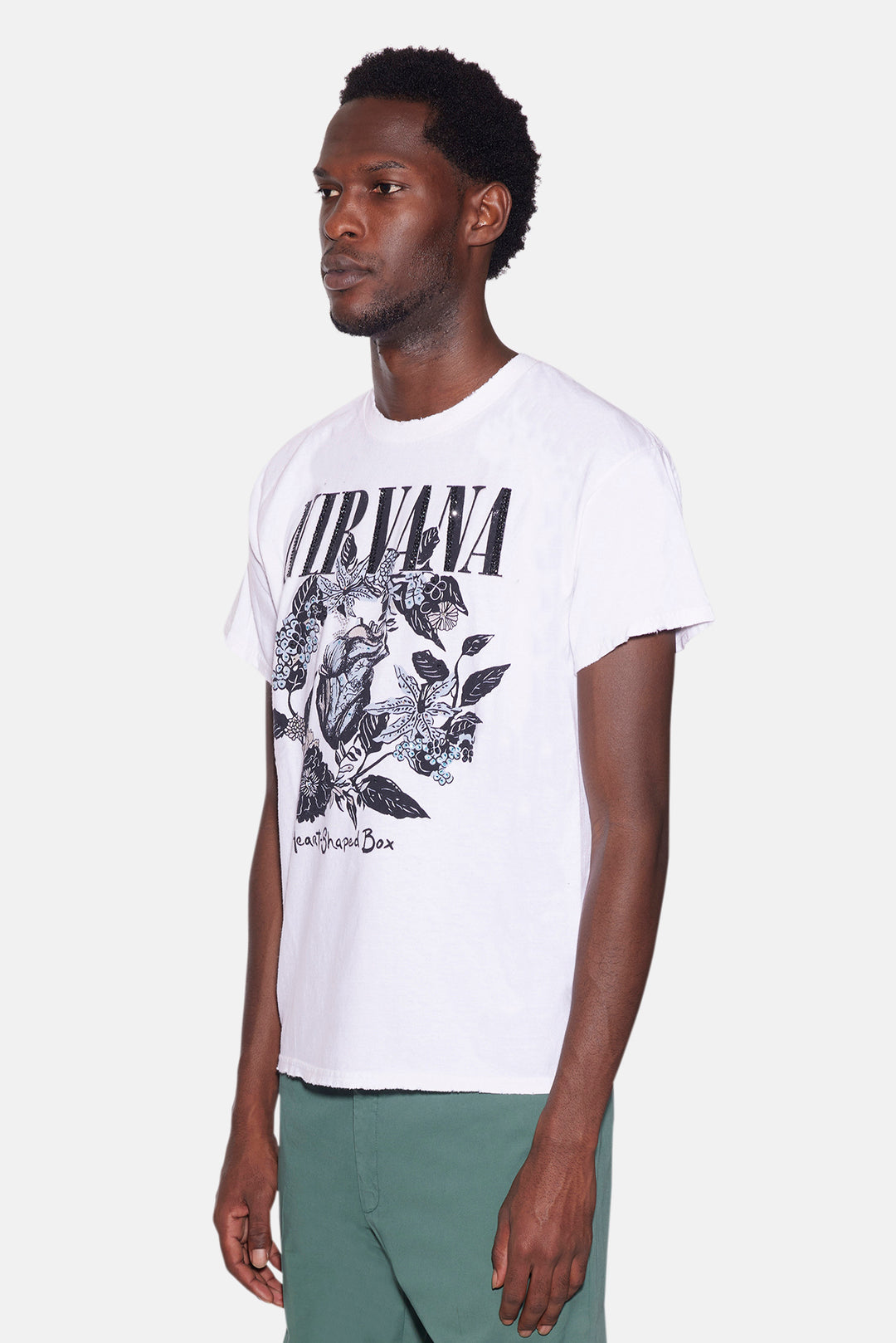 nirvana dress shirt Nirvana: In Utero Vintage Collage - Black Ladies T-Shirt Dress