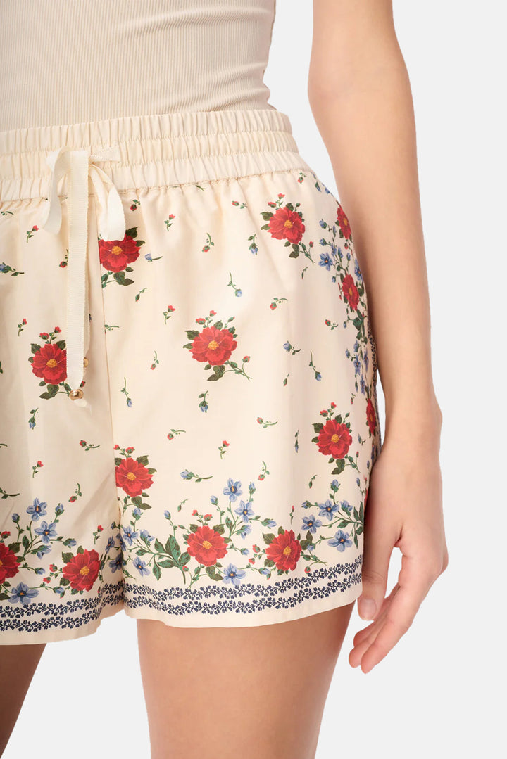Oslo Silk Cotton Short Heirloom Bandana