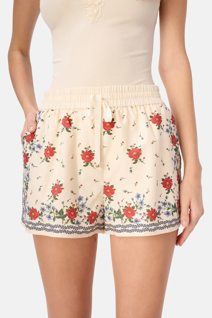Oslo Silk Cotton Short Heirloom Bandana