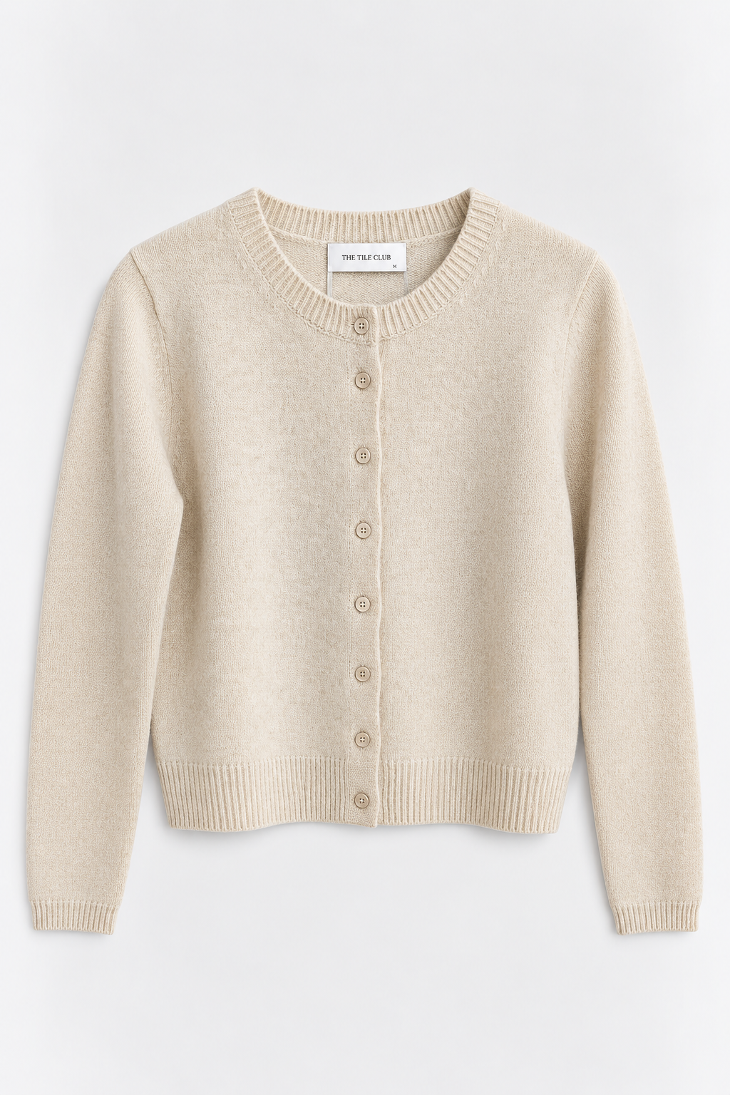 Suzie Cashmere Cardigan Oatmeal