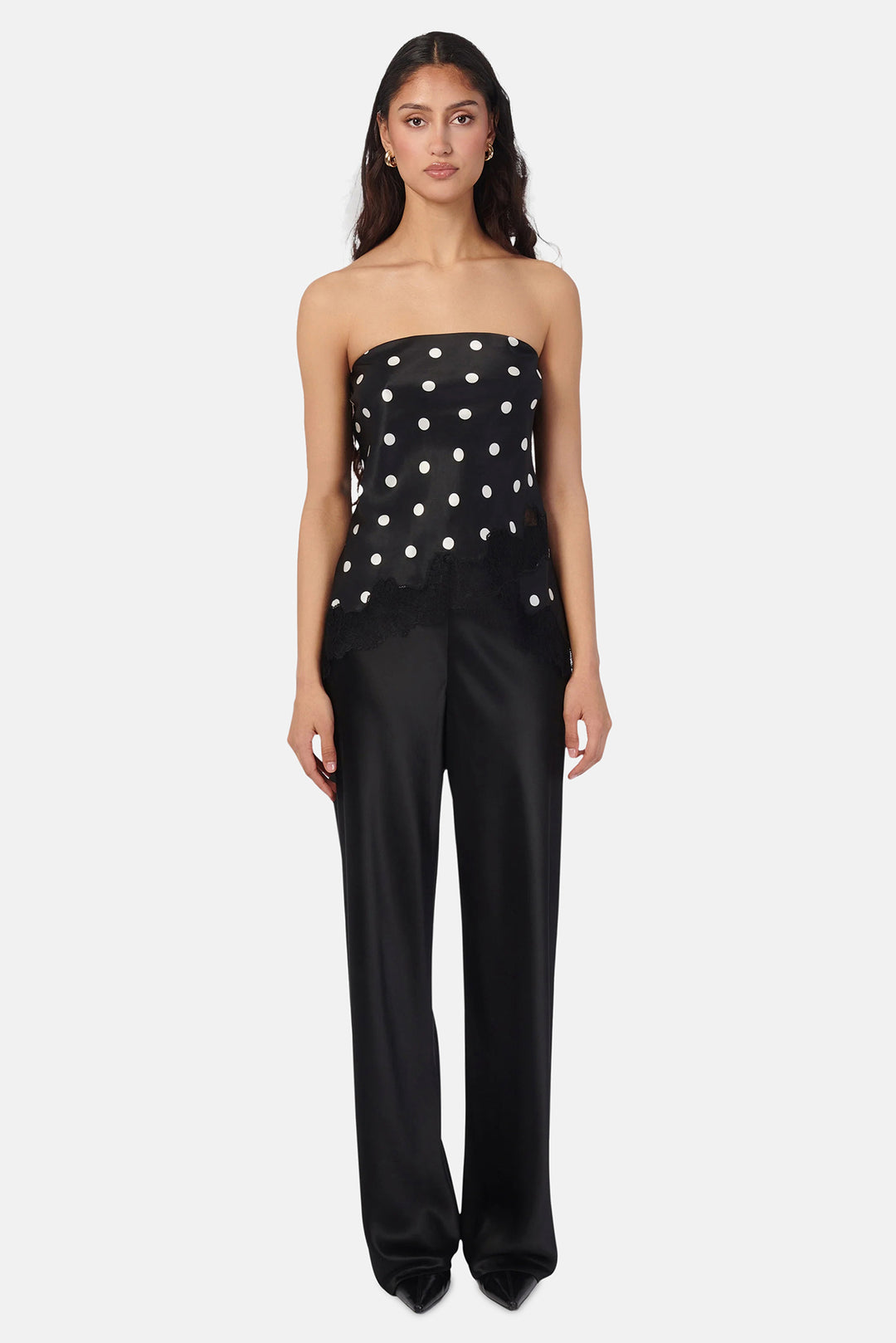 Odessa Strapless Camisole Polka-Dot