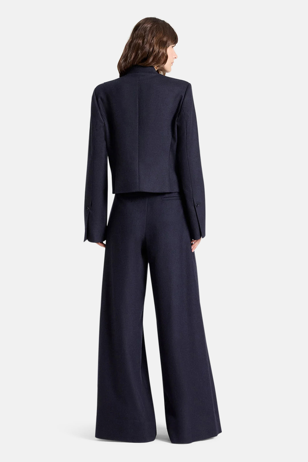 Oli Jacket in Wool Midnight