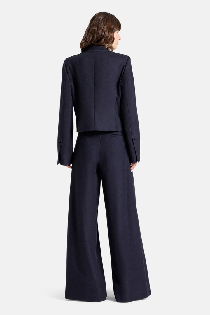 Oli Jacket in Wool Midnight