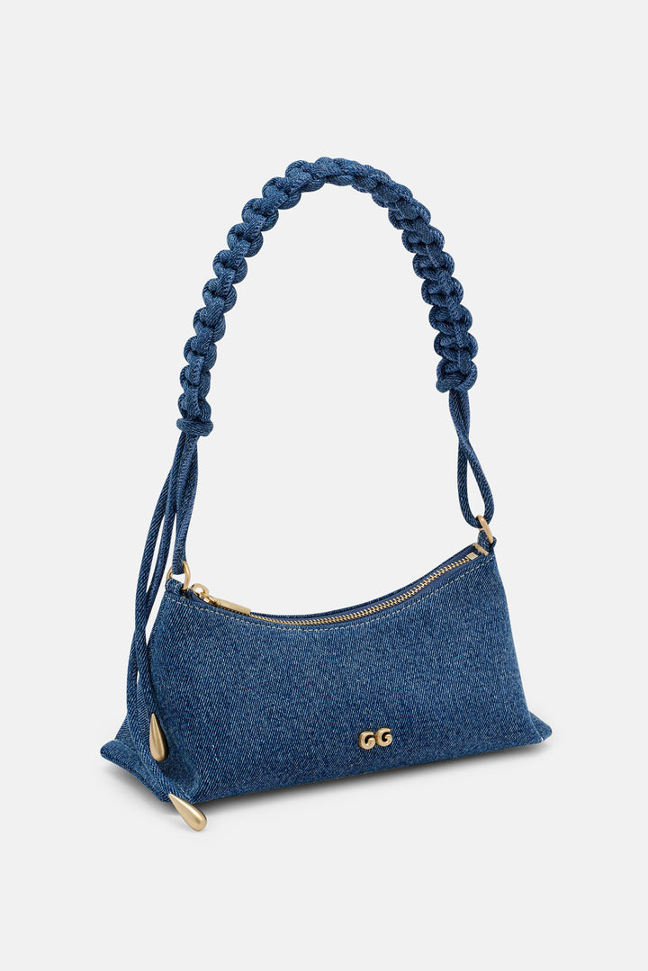 Osa Shoulder Bag 80s Blue Denim