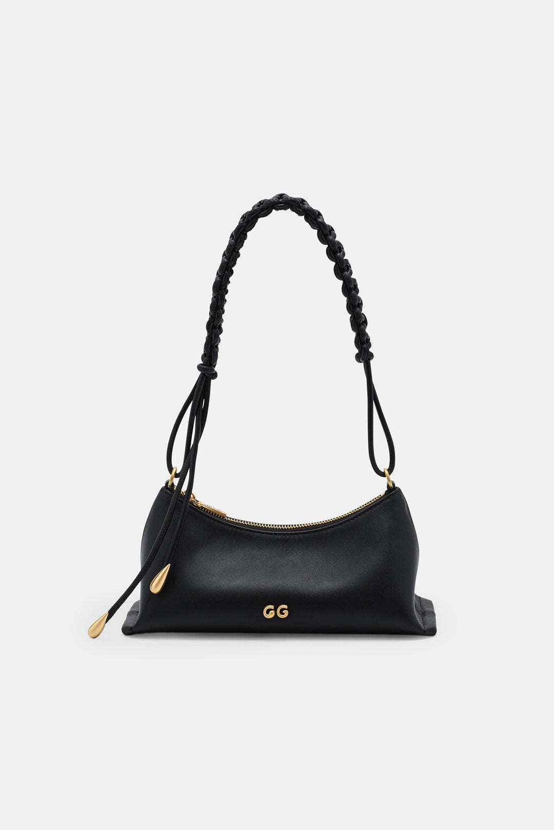 Osa Shoulder Bag Black Leather