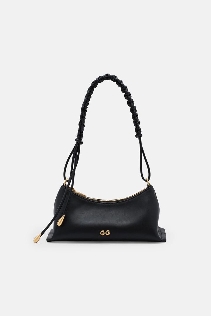 Osa Shoulder Bag Black Leather