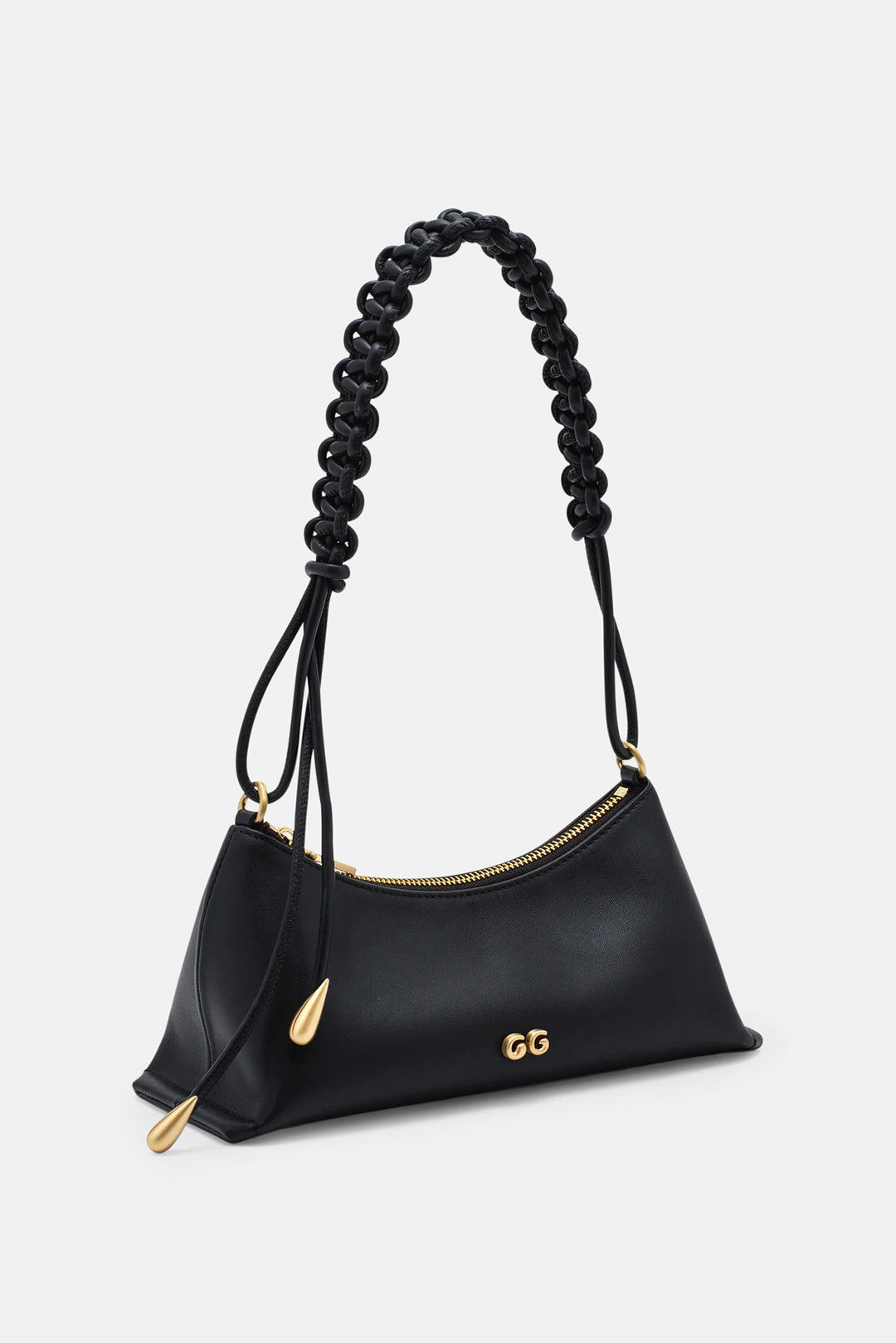 Osa Shoulder Bag Black Leather