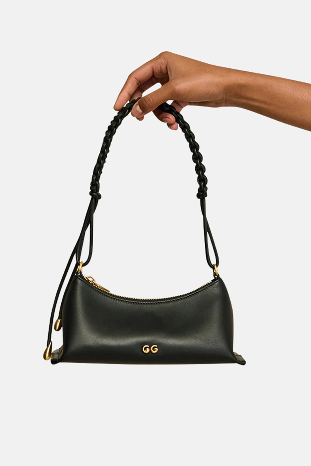 Osa Shoulder Bag Black Leather