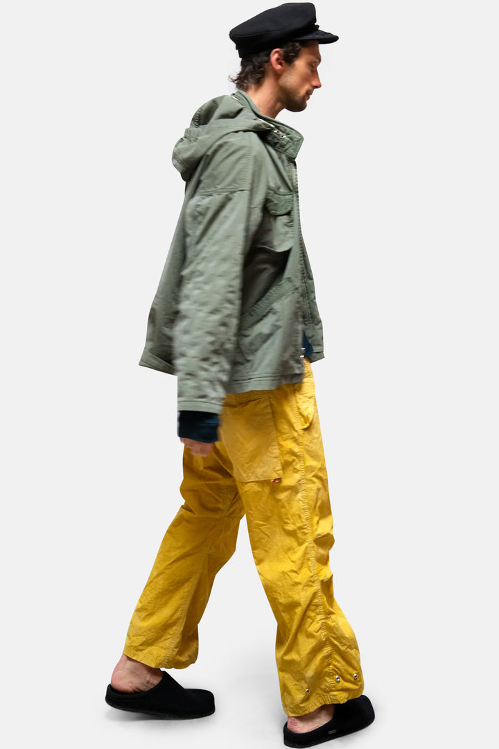 Outofsight Poplinair Flapsnap Kite Pant - Yellow Plant