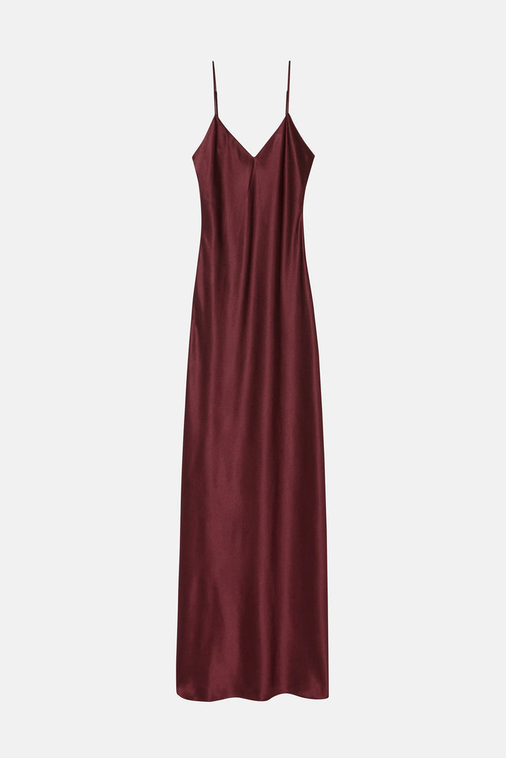 Cami Silk Gown Claret