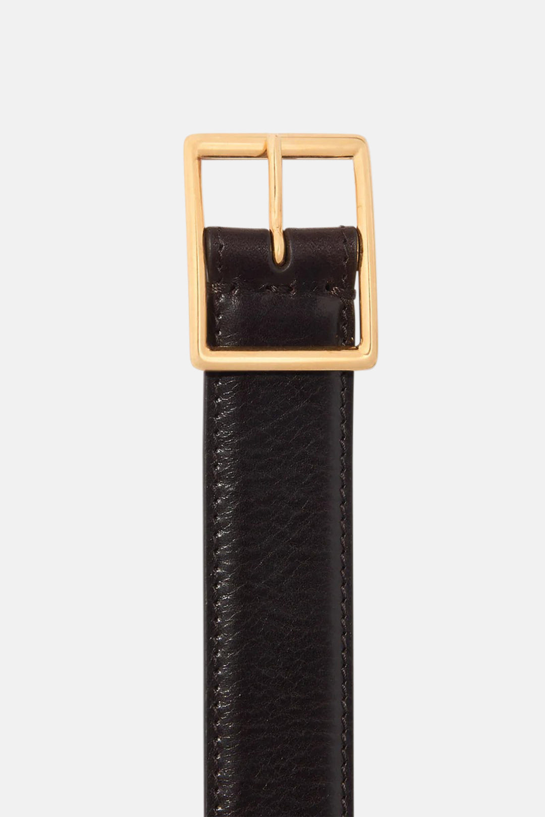 Gabriele Belt Espresso w/Gold Buckle