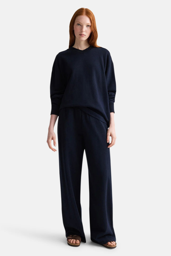 PJ Pant In Lightweight Sweatshirt Midnight