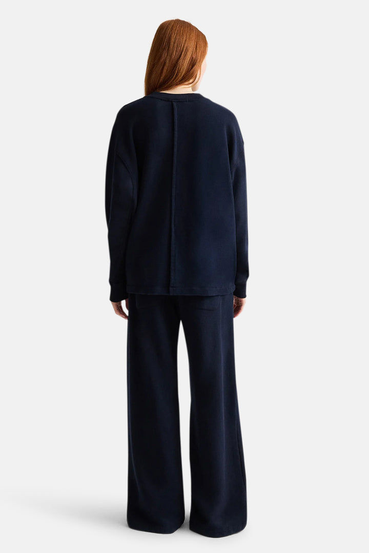 PJ Pant In Lightweight Sweatshirt Midnight
