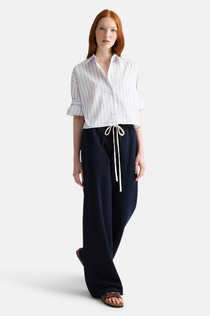 PJ Pant In Lightweight Sweatshirt Midnight