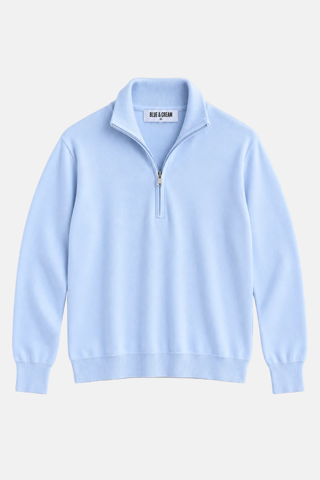 Reade Half Zip Blue Flax