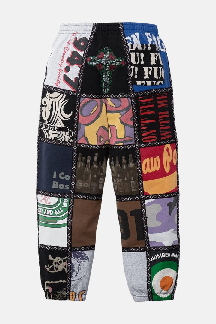 Patchwork Sweatpant Multi