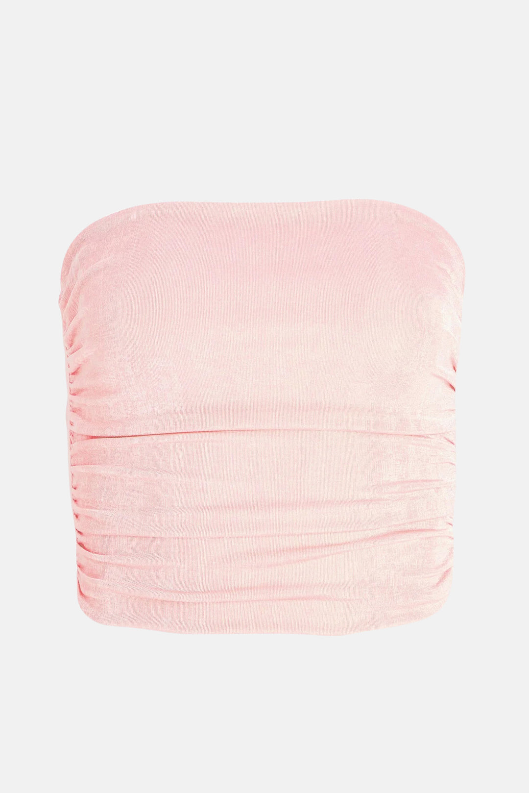 Penny Strapless Top Powder Pink