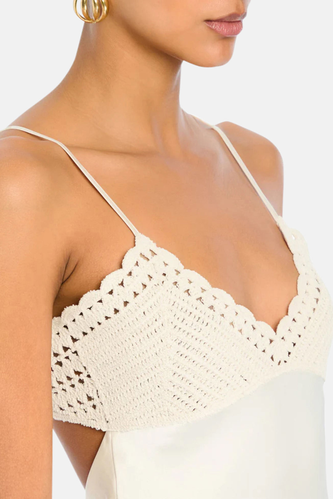 Peony Dress Eggshell
