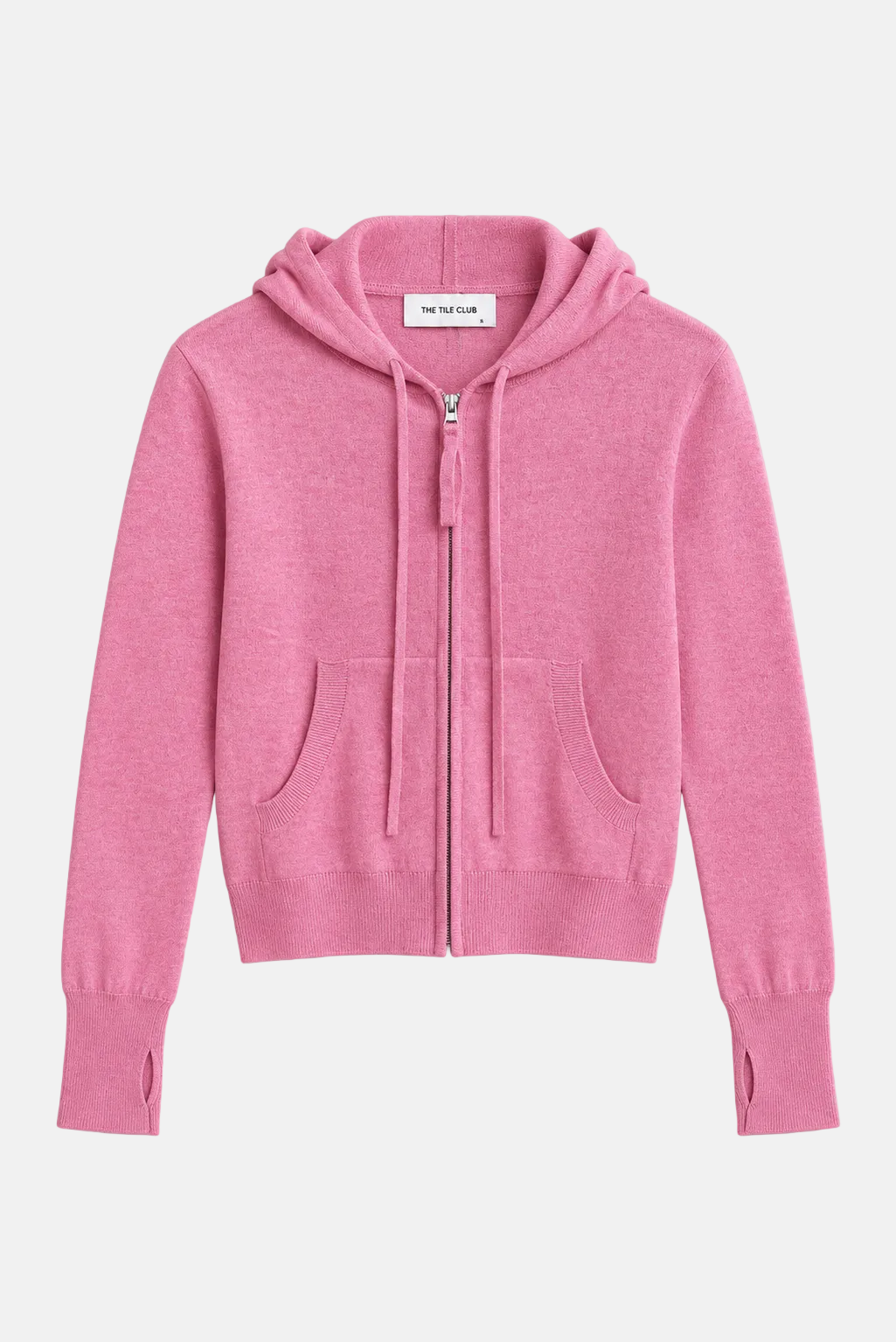 Nikki Zip Hoodie Pink