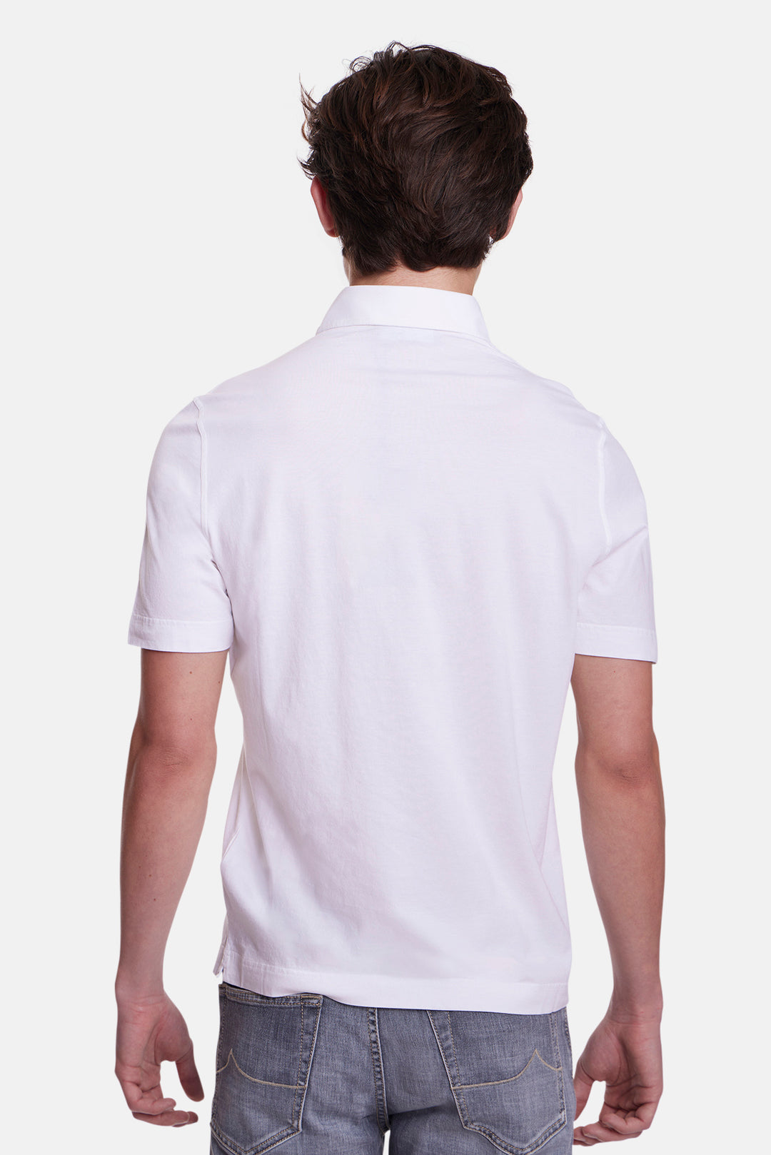 Cotton Polo White