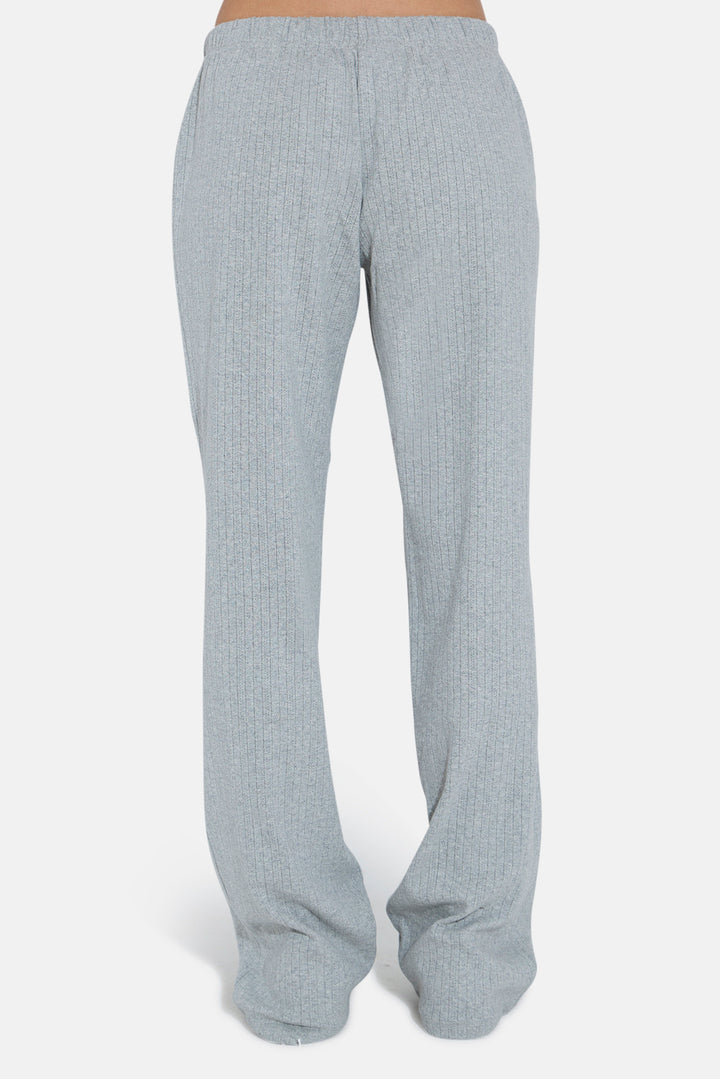 Pointelle Pant Heather Grey