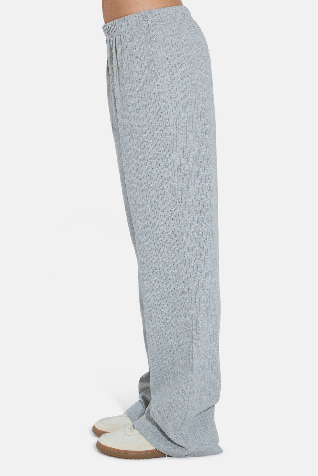 Pointelle Pant Heather Grey